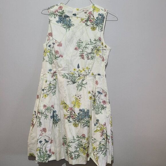GAP Dresses & Skirts - Gap Women Midi Dress Design & Crafted Women's White Floral Cottage Prairie Coast